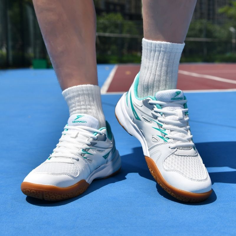 Badminton Shoes Men - Klasik Marka Masa Tenisi Ayakkabıları Fileli
