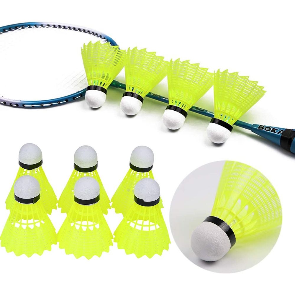 Feather Shuttlecock - Yeni Plastik Badminton Topları Dayanıklı Sağlam