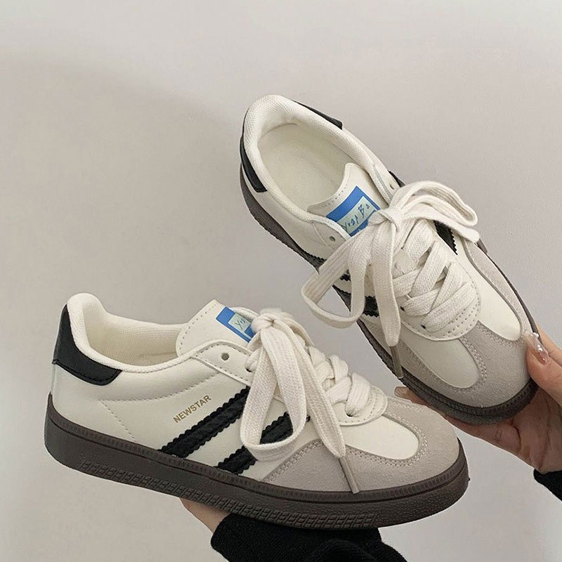 Badminton Shoes - Kadın spor ayakkabı moda bağcıklı vulkanize