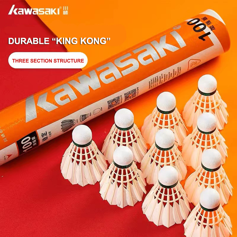 Kawasaki King Kong 100/500 Tüy - Feather Shuttlecock incelemesi ve fiyatı