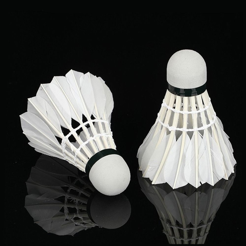 3/6/12 adet yeni beyaz Badmint - Feather Shuttlecock incelemesi ve fiyatı