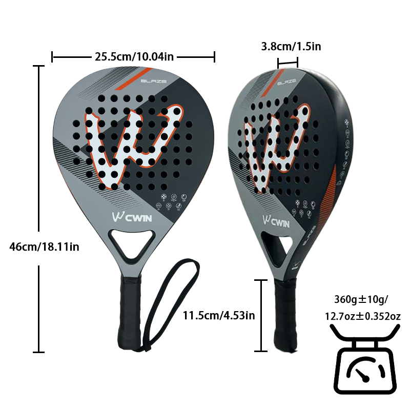 CWIN BLAZE Padel Raketi 3K Dok - Badminton Racket Carbon incelemesi ve fiyatı