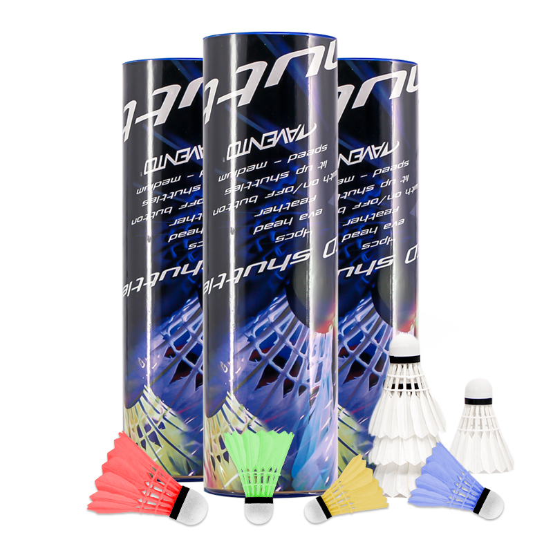Welkin 4 adet karanlık gece re - Feather Shuttlecock incelemesi ve fiyatı